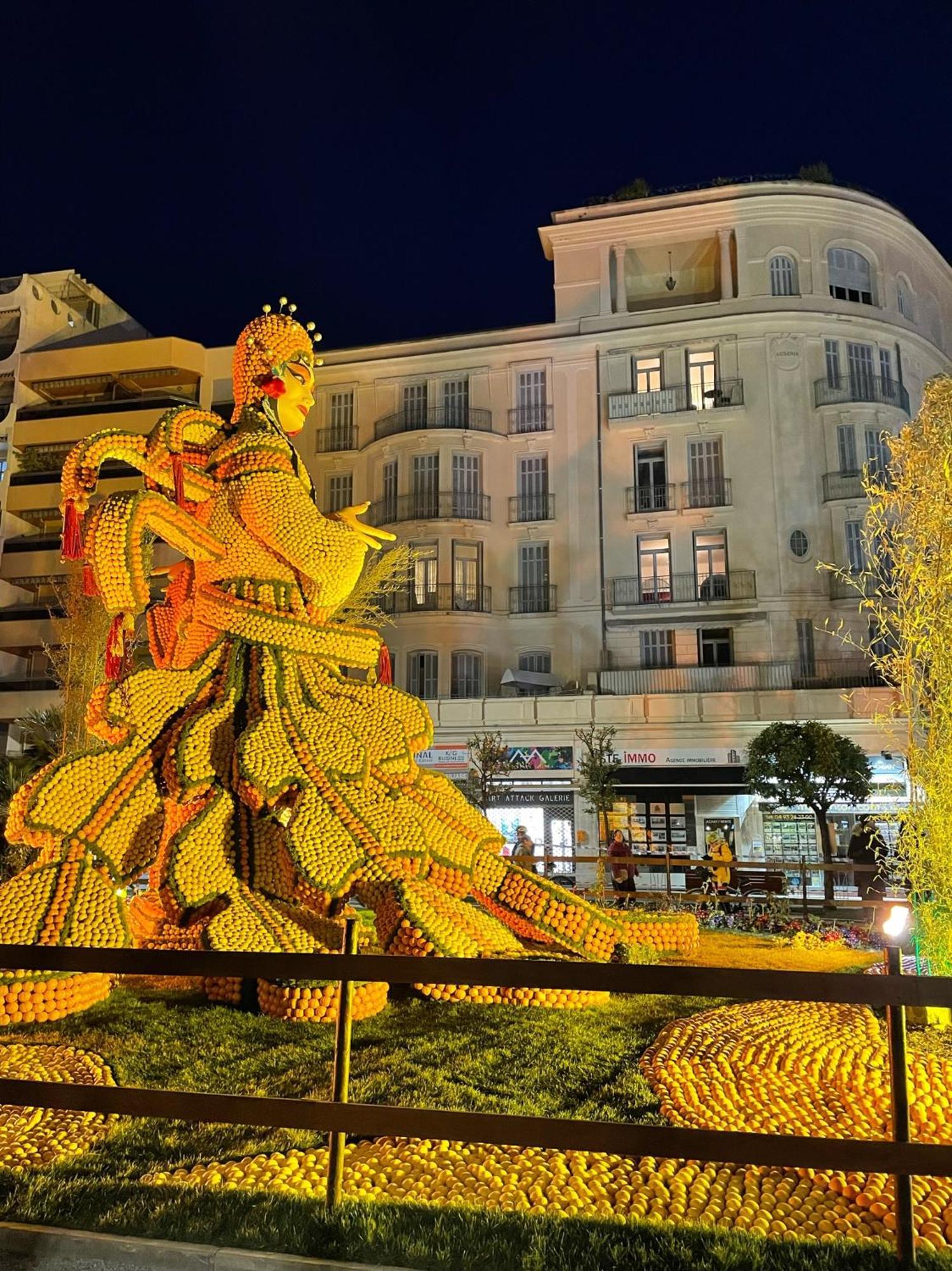 Menton Centre Vue Imprenable Sur Mer Et Jardin Bioves Exterior foto
