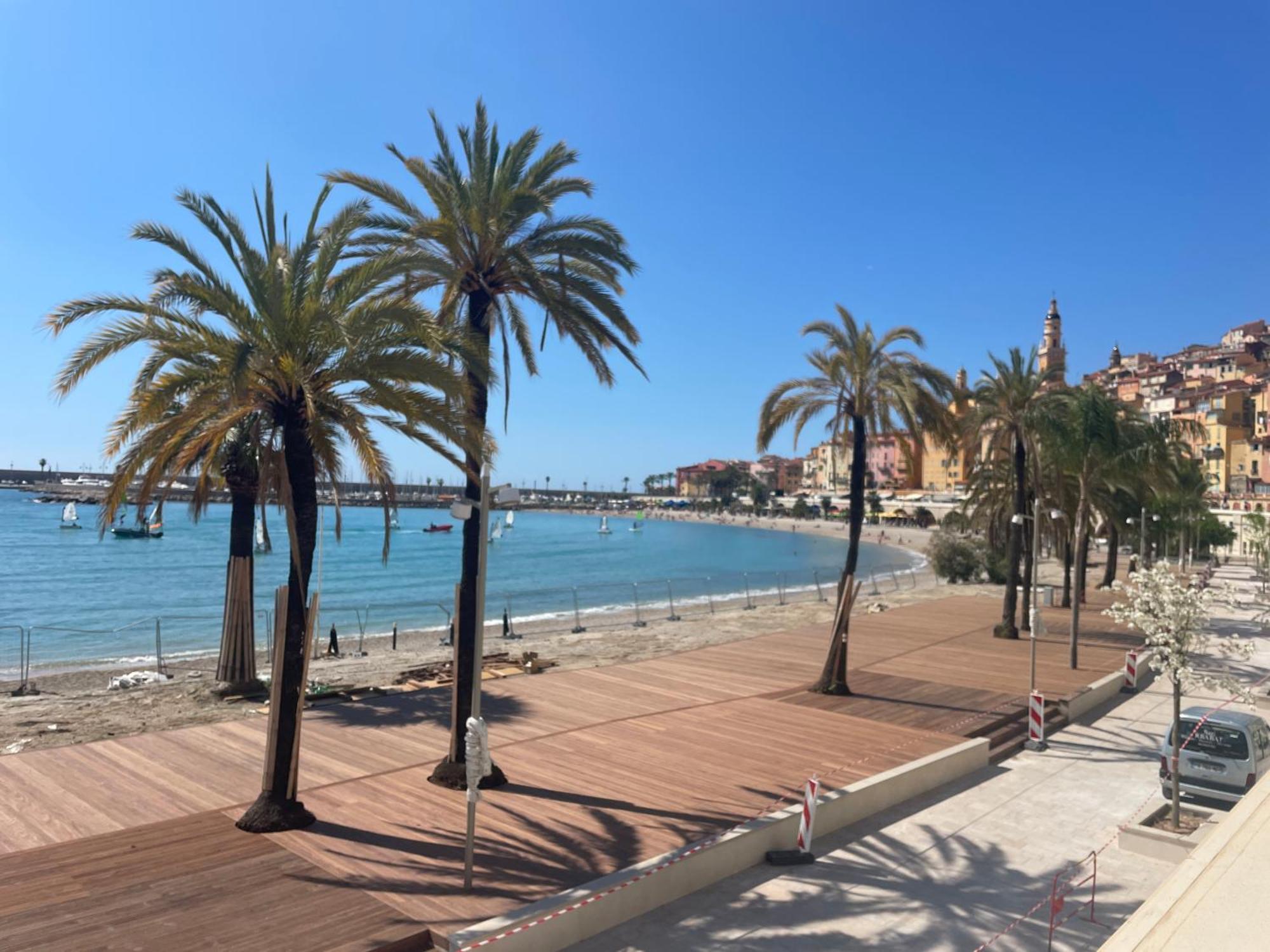 Menton Centre Vue Imprenable Sur Mer Et Jardin Bioves Exterior foto